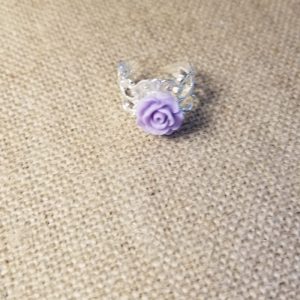 Light Purple Rose Ring