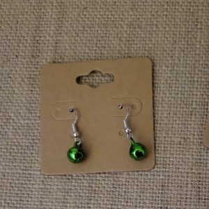 Green Small Christmas Bells
